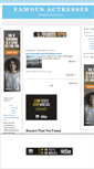 Mobile Screenshot of famousactresses.blogspot.com