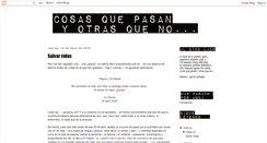 Desktop Screenshot of cosasquepasanyotrasqueno.blogspot.com