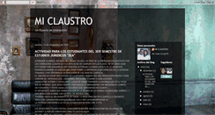 Desktop Screenshot of elclaustrodejohan.blogspot.com