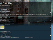 Tablet Screenshot of elclaustrodejohan.blogspot.com