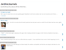 Tablet Screenshot of jardinejournals.blogspot.com