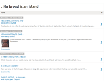 Tablet Screenshot of nobreadisanisland.blogspot.com