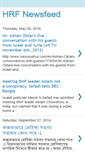 Mobile Screenshot of hrf-newsfeed.blogspot.com