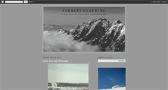 Desktop Screenshot of forrestgladding.blogspot.com