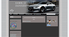 Desktop Screenshot of dawnofcars.blogspot.com