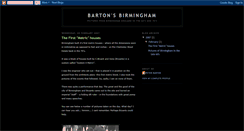 Desktop Screenshot of bartonsbirmingham.blogspot.com