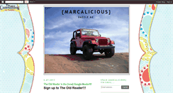 Desktop Screenshot of marcalicious.blogspot.com