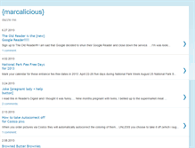 Tablet Screenshot of marcalicious.blogspot.com