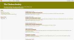 Desktop Screenshot of chelseasociety.blogspot.com