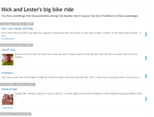 Tablet Screenshot of nickandlesterbigbikeride.blogspot.com