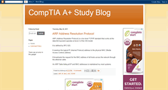 Desktop Screenshot of comptiastudyblog.blogspot.com