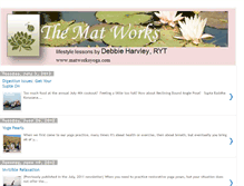 Tablet Screenshot of matworksyoga.blogspot.com