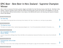 Tablet Screenshot of epicbrewingcompany.blogspot.com