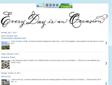 Tablet Screenshot of everydayisanoccasion.blogspot.com