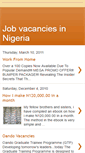 Mobile Screenshot of nigeralljobs.blogspot.com