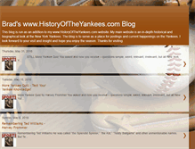 Tablet Screenshot of historyoftheyankees.blogspot.com