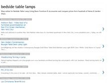 Tablet Screenshot of bedside-table-lamps.blogspot.com