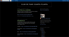 Desktop Screenshot of clubdefans-cuartaplanta.blogspot.com