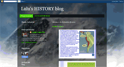 Desktop Screenshot of lulushistoryblog.blogspot.com