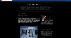Desktop Screenshot of bitethebullettoday.blogspot.com
