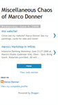 Mobile Screenshot of miscchaosofmarcodonner.blogspot.com