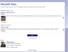 Tablet Screenshot of dwellingsfalmouth.blogspot.com