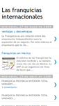Mobile Screenshot of lasfranquiciasinternacionales.blogspot.com