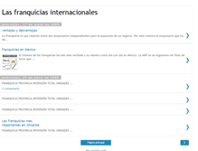 Tablet Screenshot of lasfranquiciasinternacionales.blogspot.com