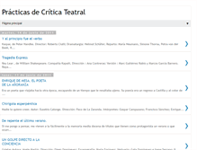 Tablet Screenshot of criticateatralpractica.blogspot.com