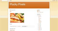 Desktop Screenshot of pluckypixels.blogspot.com