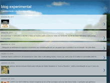 Tablet Screenshot of blogexperimental.blogspot.com