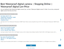 Tablet Screenshot of cheapwaterproofcamera.blogspot.com