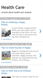 Mobile Screenshot of care-healthinfo.blogspot.com