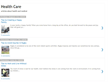 Tablet Screenshot of care-healthinfo.blogspot.com