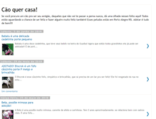 Tablet Screenshot of caoquercasa.blogspot.com