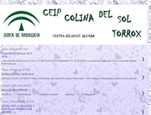 Tablet Screenshot of ceipcolinadelsol.blogspot.com