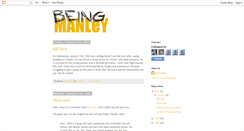 Desktop Screenshot of beingmanley.blogspot.com