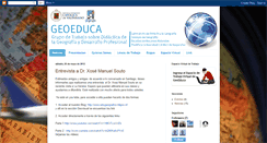 Desktop Screenshot of geoeducapucv.blogspot.com