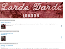 Tablet Screenshot of lardedarde.blogspot.com