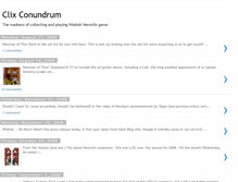 Tablet Screenshot of clixconundrum.blogspot.com