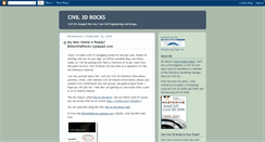 Desktop Screenshot of civil3drocks.blogspot.com