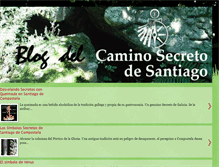 Tablet Screenshot of caminosecretodesantiago.blogspot.com