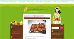 Desktop Screenshot of cozinhasoniasue.blogspot.com