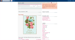 Desktop Screenshot of laurasattic.blogspot.com