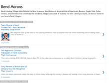 Tablet Screenshot of bendmorons.blogspot.com
