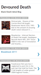 Mobile Screenshot of devoureddeath.blogspot.com
