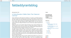 Desktop Screenshot of fatdaddyrantsblog.blogspot.com