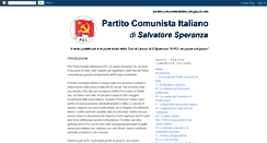 Desktop Screenshot of partitocomunistaitaliano.blogspot.com