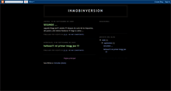 Desktop Screenshot of inmobinversion.blogspot.com