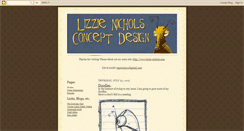 Desktop Screenshot of lizzienichols.blogspot.com